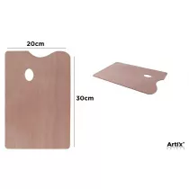 Artix Paleta malarska prostoktna drewniana 20x30cm