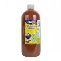 Strigo Farba plakatowa w butelce br�zowa 1000 ml