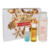 Clarins Zestaw Mleczko do demakijau Velvet + Instant Eye Make-Up Remover + Hydrating Toning Lotion