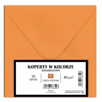 Koperty KW pomaraczowe 10szt