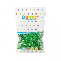 Godan Balon pastelowy 10 zielony 100 szt.