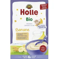 Holle Kaszka manna mleczno-bananowa bez dodatku cukr�w od 6. miesi�ca 250 g Bio