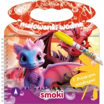 Zadanka & malowanki wodne. Smoki