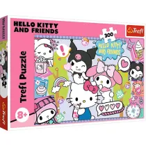 Puzzle Hello Kitty 300 elementw - Szalone trio Trefl