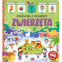 Zwierz�ta. Ksi��eczka z okienkami. 100 okienek - 100 s��w