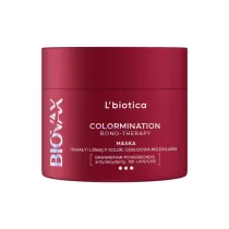 LBiotica Biovax Colormination Bond-Therapy maska odbudowuj�ca wyd�u�aj�ca trwa�o�� koloru 200 ml