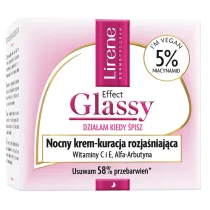 Lirene Effect Glassy nocny krem-kuracja rozjaniajca do twarzy 50 ml