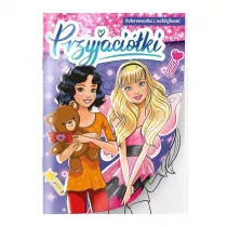 Przyjaciki. Kolorowanka z naklejkami