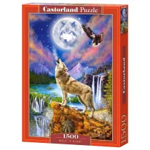 Puzzle 1500 el. Wolf's Night Castorland