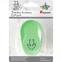 Titanum Dziurkacz z motywem Tulipan obrys