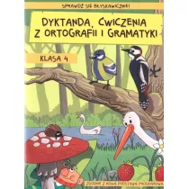 Dyktanda, wiczenia z ortografii i gramatyki KL.4