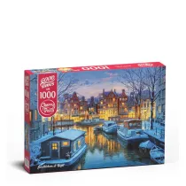 Puzzle 1000 el. Amsterdam at Night CherryPazzi