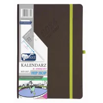 Elefant Kalendarz 2025/2027 B5 18M + notes Hip Hop szary