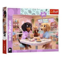 Puzzle 300el Jamniki w kawiarni TREFL  23050