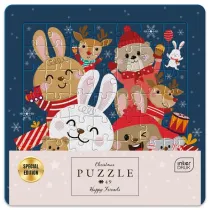 Puzzle w ramce - BN Happy Friends, 49 el. Interdruk