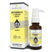 Medverita Witamina D z lanoliny 4000 IU suplement diety 30 ml