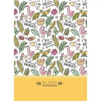 Fresh Notatnik ozdobny 14.5 x 19.7 cm Tropiki kratka 64 kartki