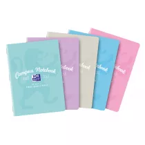 Oxford Zeszyt Campus Pastel A5 linia 60 kartek