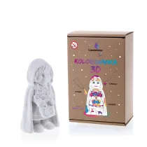 Kolorowanka 3D Red Riding Hood