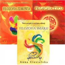 Zestaw 3 ksiek: Filozofia zdrowia + Filozofia ycia + Filozofia smaku