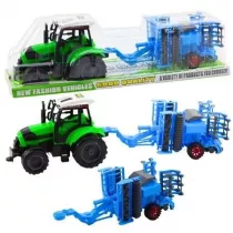 Traktor rolniczy brona talerzowa ruchoma Leantoys