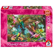 Puzzle 1000 el. PQ Kolorowe kolibry Schmidt