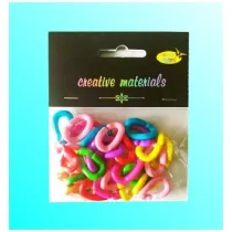 Koraliki plastikowe 15x25mm 21g Galeria Hobby