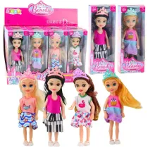 Laleczka mini 14cm MIX Leantoys
