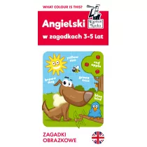 Kapitan Nauka. Zagadki obrazkowe. Angielski w zagadkach 3-5 lat