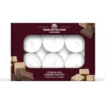 Big Nature �wieczki sojowa zapachowa tealight CZEKOLADA-CUKIER PAL. 6 szt.