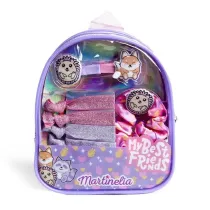 Martinelia My Best Friends zestaw ozdb do wosw dla dzieci w plecaczku 6 szt.