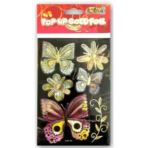 Naklejki foliowe Gold Butterflies PENMATE
