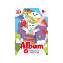 Album do kolorowania piaskiem Jednoroce 5 l+ Sabbiarelli