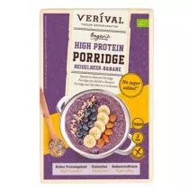 Verival Owsianka proteinowa z borwk i bananem bez dodatku cukrw bezglutenowa 350 g Bio