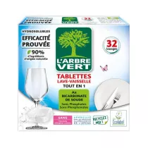 Larbre Vert Ekologiczne tabletki do zmywarki All in One 32 szt.