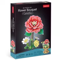 Puzzle 3D Bukiet kwiatw Kamelie Dante