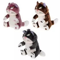 Maskotka Kot z czupryn� 25cm mix ROZETTE
