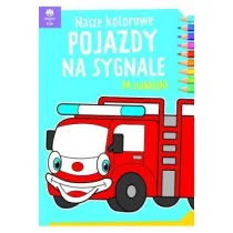 Nasze kolorowe Pojazdy na sygnale z naklejkami