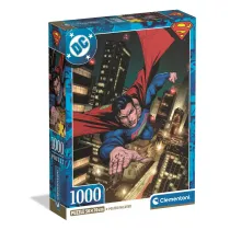 Puzzle 1000 el. Compact DC Superman Clementoni