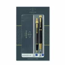 Pi�ro wieczne  d�ugopis automatyczny  etui IM czarny GT PARKER 2093216