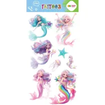 Tatua�e zmywalne Magical Sirens HAPPY COLOR