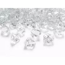 PartyDeco Kryszta�owy l�d bezbarwny 25x21mm
