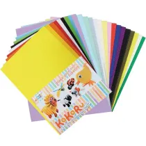 Alfa Pastello Tektura falista A4 24 arkusze mix