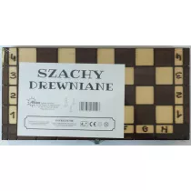 Szachy drewniane