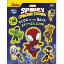 Marvel Spidey and His Amazing Friends Glow in the Dark Sticker Book. With More Than 100 Stickers wer. angielska