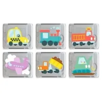 Kostki sensoryczne �wiec�ce w wodzie 6 szt Glo Pals