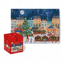 Puzzle 1000 Box BN Christmas Market Interdruk