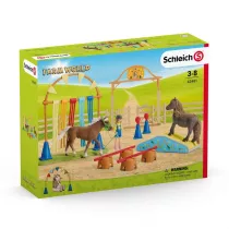 Trening zrcznociowy dla kucw Schleich