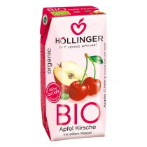 Hollinger Nektar jab�kowo-wi�niowy 200 ml Bio