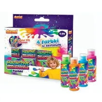 Magiczne malowanie 4x60ml farbki Dumel